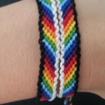 FriendShip Bracelets-Matching Chakra Stripes With Border4 - AuntyNise.com