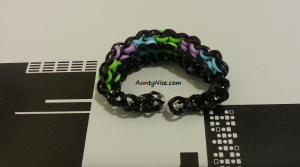 Starbust RBL Bracelets (Blue_Purple_Green) - BACK - AuntyNise.com